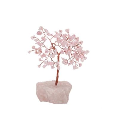Rose Quartz Medium Gemstone Tree - Serenity