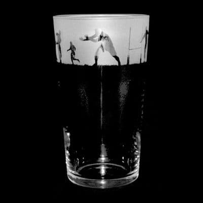Rugby Theme Pint Glass 57cl