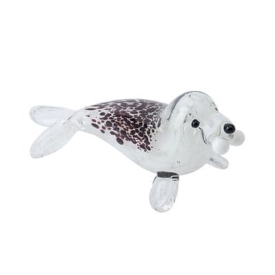 Seal Artisan Glass Figurine