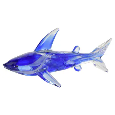 Shark Glass Ornament Objets d'Art
