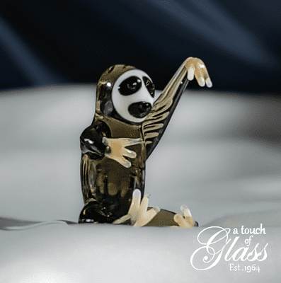 Sloth Glass Figurine