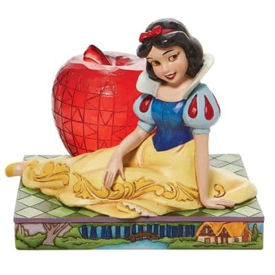 Snow White with Apple Figurine - Disney Traditions Jim Shore