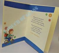 Son 4th Birthday Card - Age Badge Card - Candy Club - Greetings Cards