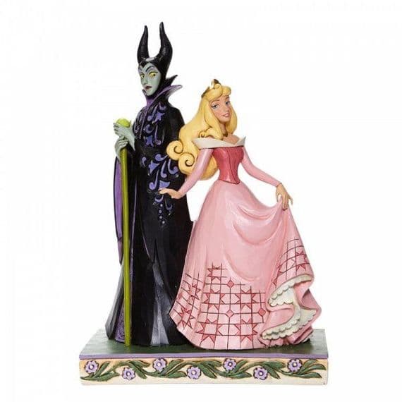 Sorcery and Serenity - Aurora and Maleficent Figurine  - Disney Traditions by Jim Shore