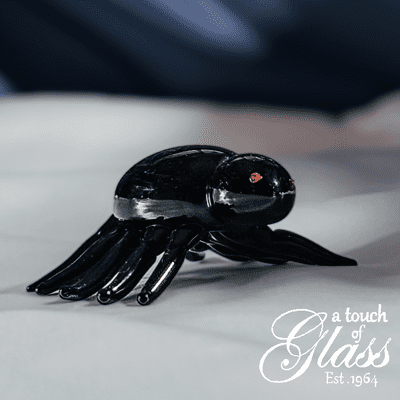Spider Glass Figurine