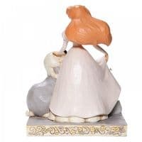 Spirited Siren - White Woodland Ariel Disney Figurine Disney Traditions Collection by Jim Shore