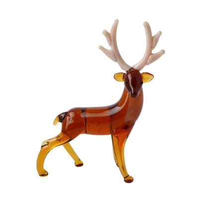 Stag Glass Figurine