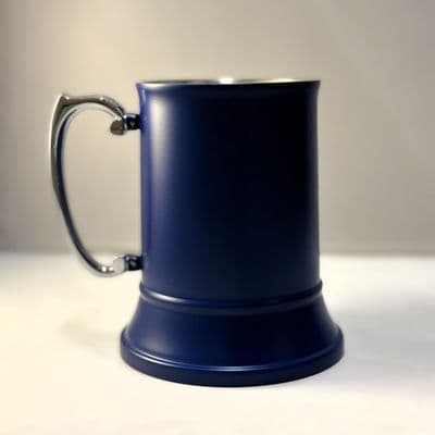 Stainless Steel Blue Tankard