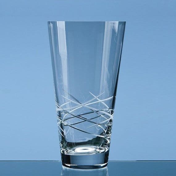 Tiesto Cut Conical Vase 20.5cm