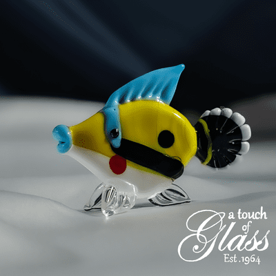 Tropical Fish Glass Figurine