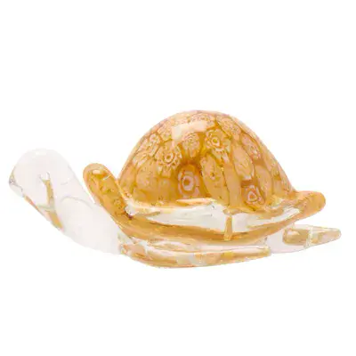 Turtle Glass Ornament Objets d'Art