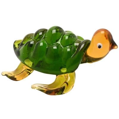 Turtle Mini Glass Ornament
