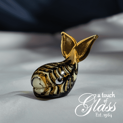 Whale Glass Figurine