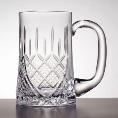 Worcester Cut Crystal Panel Tankard