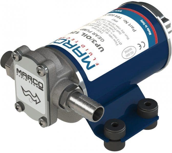 Marco UP6 OIL Gear Pump 8 LPM 2 Bar 24v 164 080 13