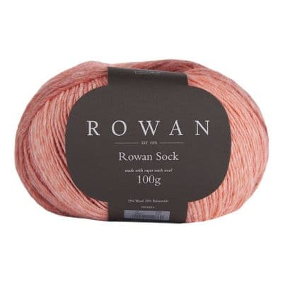 005 Coral - Rowan Sock Yarn 100g balls