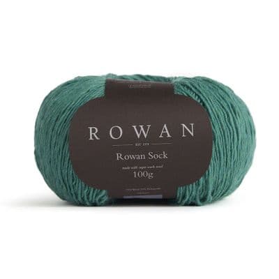 009 Emerald (solid shade) - Rowan Sock Yarn 100g balls