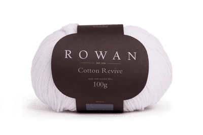 009 White  Rowan Cotton Revive - 100g balls