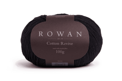 010 Black Rowan Cotton Revive - 100g balls