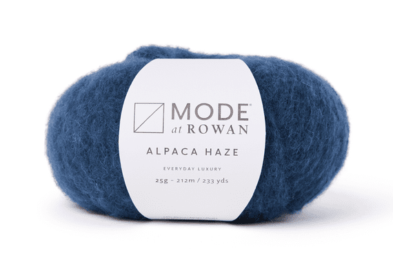 011 Navy - Mode at Rowan Alpaca Haze - 25g balls