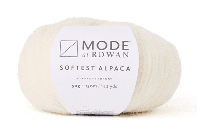 014 Cloud- Mode at Rowan Softest Alpaca - 50g balls