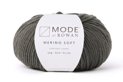 015 Charcoal -  Mode at Rowan  Merino Soft- 50g balls