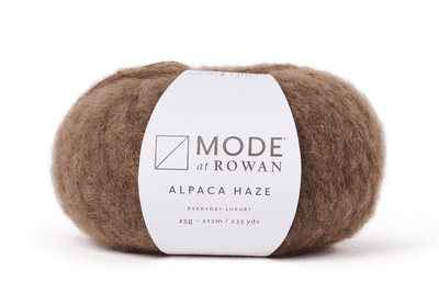 016 Cocoa  - Mode at Rowan Alpaca Haze - 25g balls