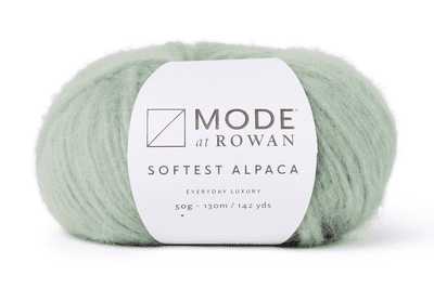 016 Eucalyptus - Mode at Rowan Softest Alpaca - 50g balls