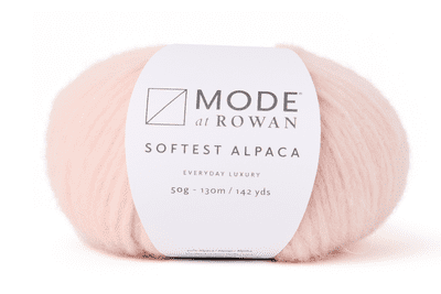 017 Sugar - Mode at Rowan Softest Alpaca - 50g balls