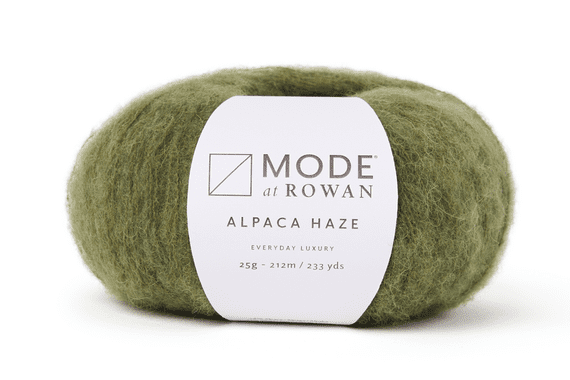 018 Khaki - Mode at Rowan Alpaca Haze - 25g balls