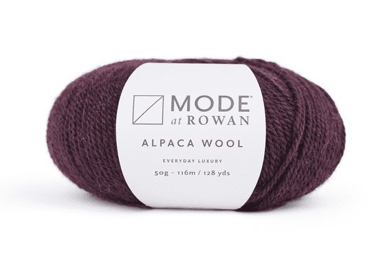 020 Currant - Mode at Rowan Alpaca Wool DK 50g balls