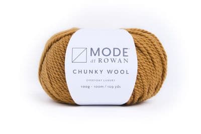 022 Golden Brown - Mode at Rowan Chunky Wool - 100g balls