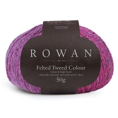 023 Magenta - Rowan Felted Tweed Colour 50g balls