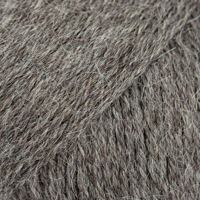 05 Dark Grey   - Drops Puna - natural mix - 50g balls