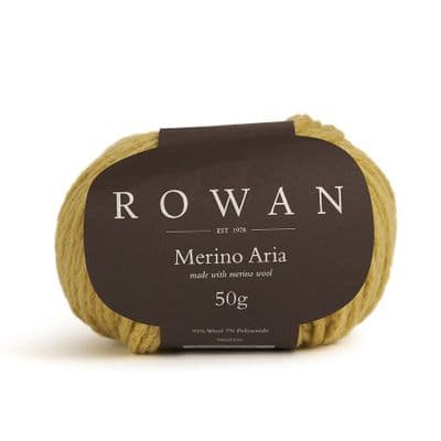 052 Mustard - Rowan Merino Aria - 50g balls