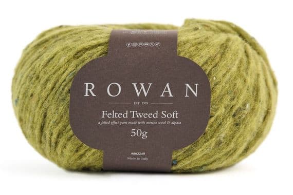 10012 Avocado - Rowan Felted Tweed Soft - 50g balls