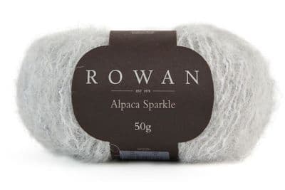 10024 Silver - Rowan Alpaca Sparkle - 50g balls