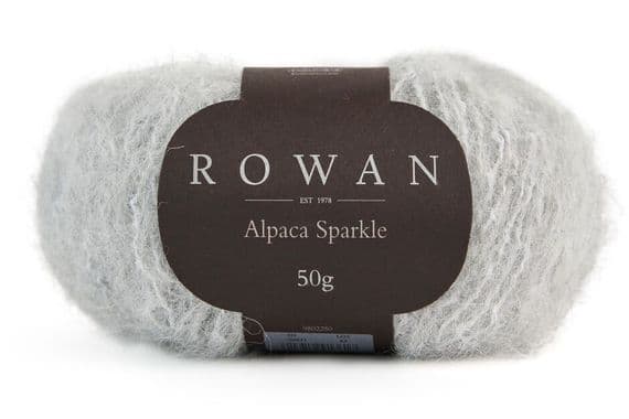10024 Silver - Rowan Alpaca Sparkle - 50g balls