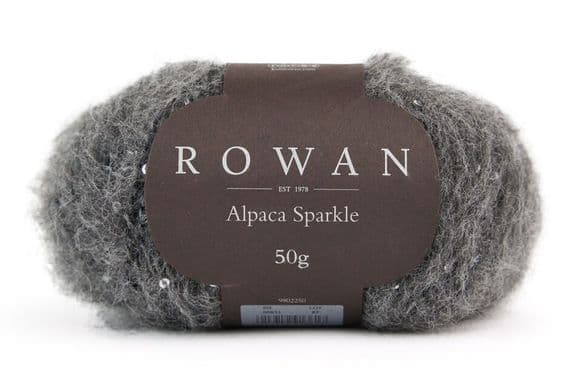10025 Onyx - Rowan Alpaca Sparkle - 50g balls