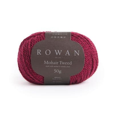10040 Berry Rowan Mohair Tweed - 50g balls