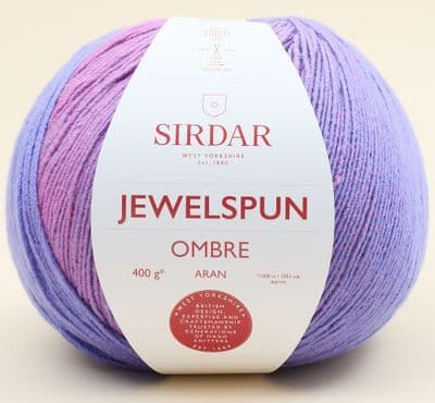 104 Violet Dawn - Sirdar Jewelspun Ombre - 400g Balls