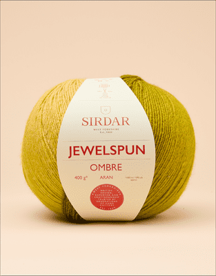 107 Sunlit Green - Sirdar Jewelspun Ombre - 400g Balls