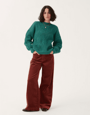10779 BUTTON CUFF SWEATER   - Sirdar Knitting Pattern Leaflet
