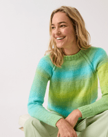 10841  Knit the Round The Raglan sweater - Sirdar Pattern Leaflet
