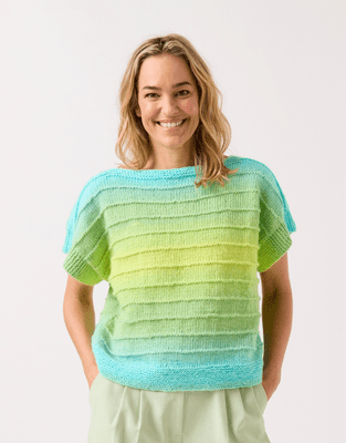 10843 TO A TEE KNITTED TOP   - Sirdar Pattern Leaflet