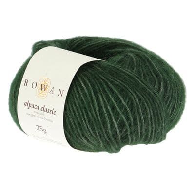 110 Foliage Green - Rowan Alpaca Classic 25g balls