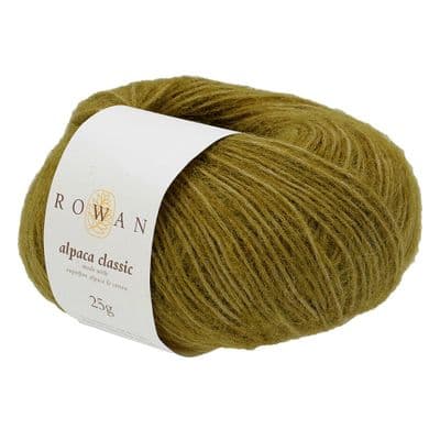 111 Green Moss - Rowan Alpaca Classic 25g balls