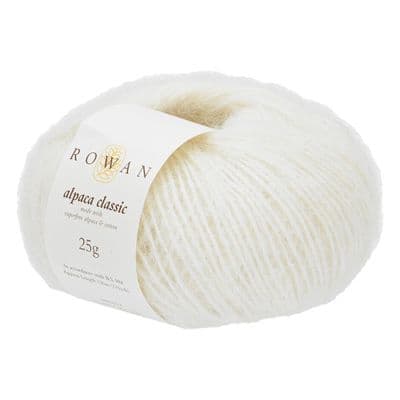 115 Snowflake  - Rowan Alpaca Classic 25g balls