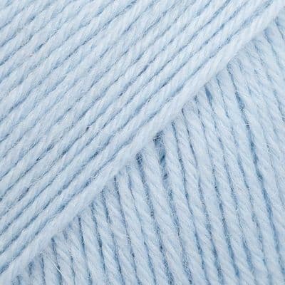 117 Light Blue - DROPS Fabel Uni Colour (Sock Yarn) -50g balls