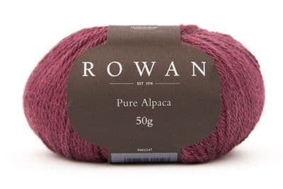 118 Plum - Rowan Pure Alpaca 50g balls